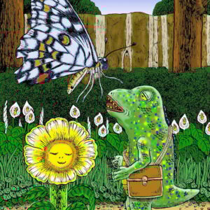 しあわせの花（複製画）