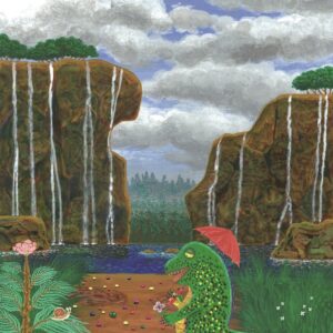 雨あがってるよ！