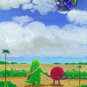 マリモちゃん歯医者にゆく（複製画）